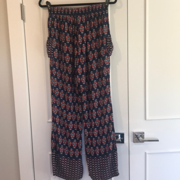 Varga Bojo Printed Wide Legged Pants M EUC - Picture 4 of 8